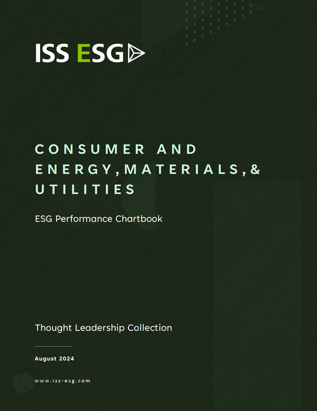 ESG Performance Chartbook: Consumer and Energy, Materials, & Utilities