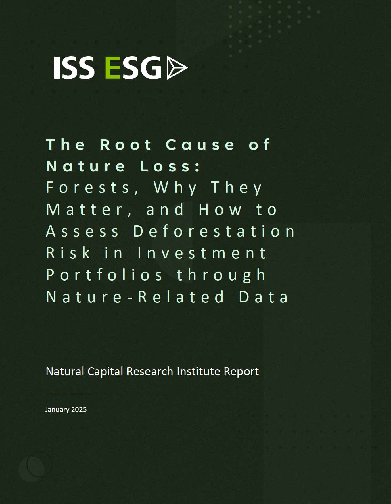 NCRI Deforestation Report